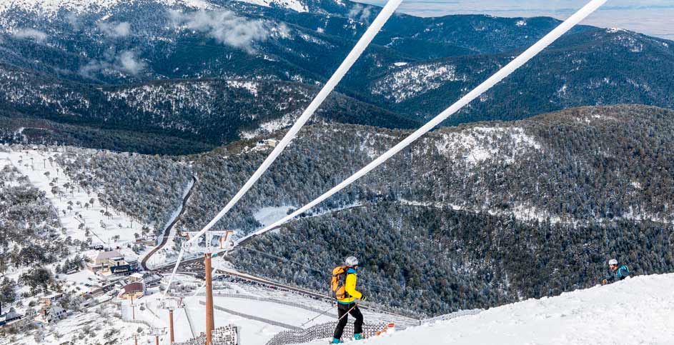 donde ir a la nieve, excursion en grupo a navacerrada