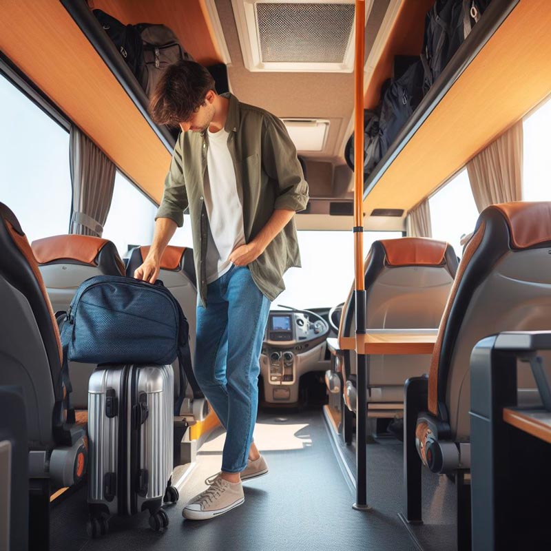 Equipaje de mano recomendaciones y normas autocar
